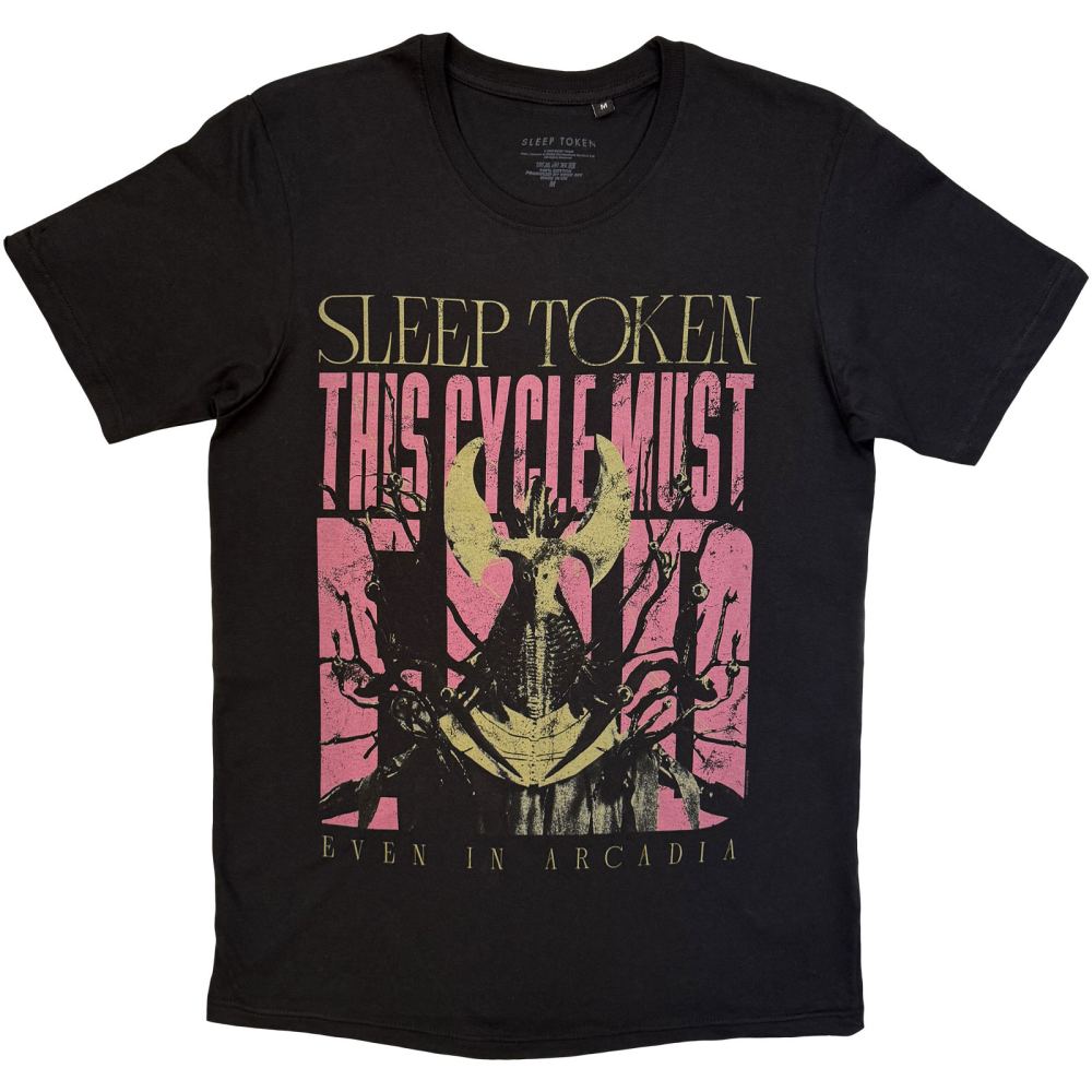 Sleep Token - This Cycle Must End Stacked Herren TShirt - Schwarz